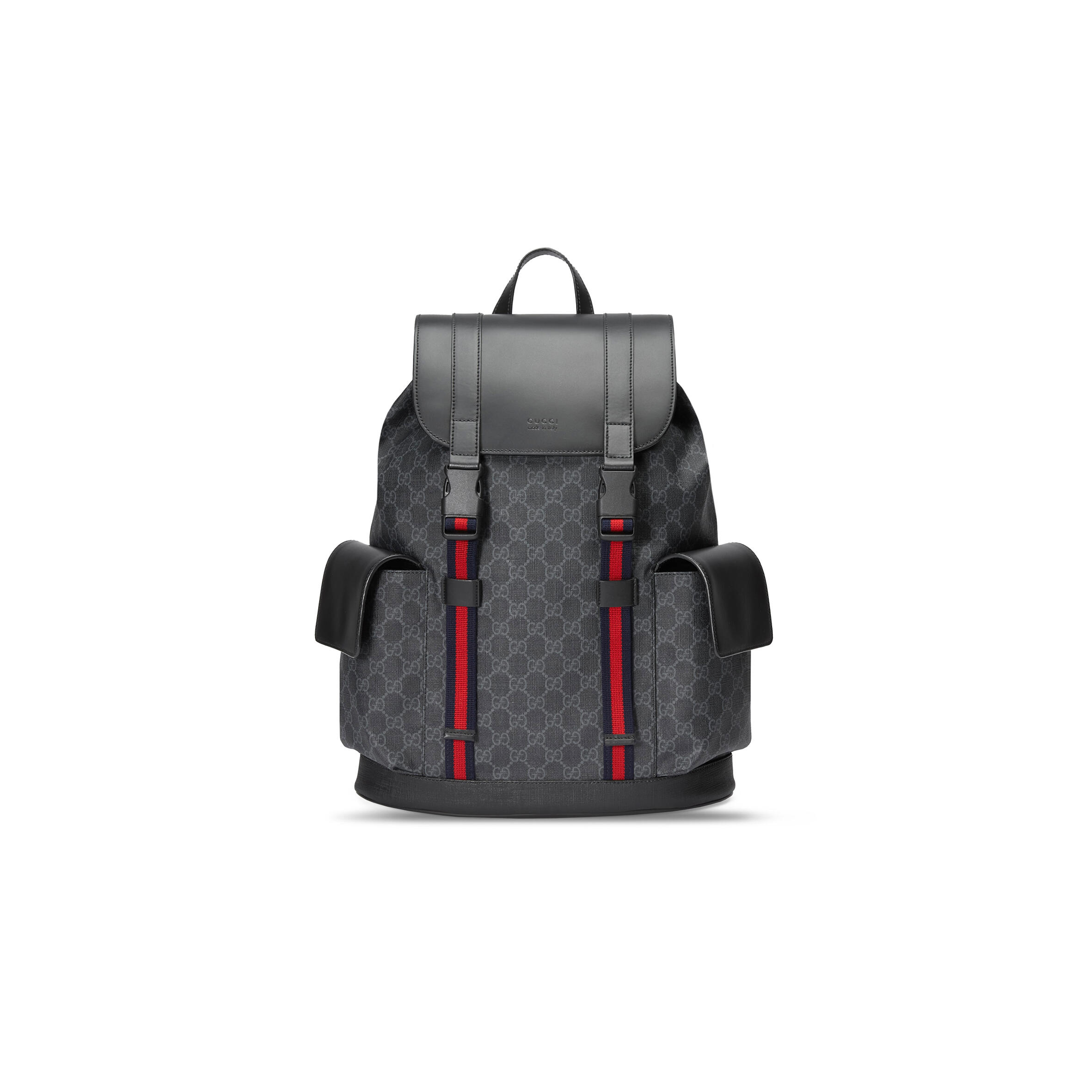 GUCCI GG BLACK LARGE BACKPACK 495563 (42*34*16cm)
